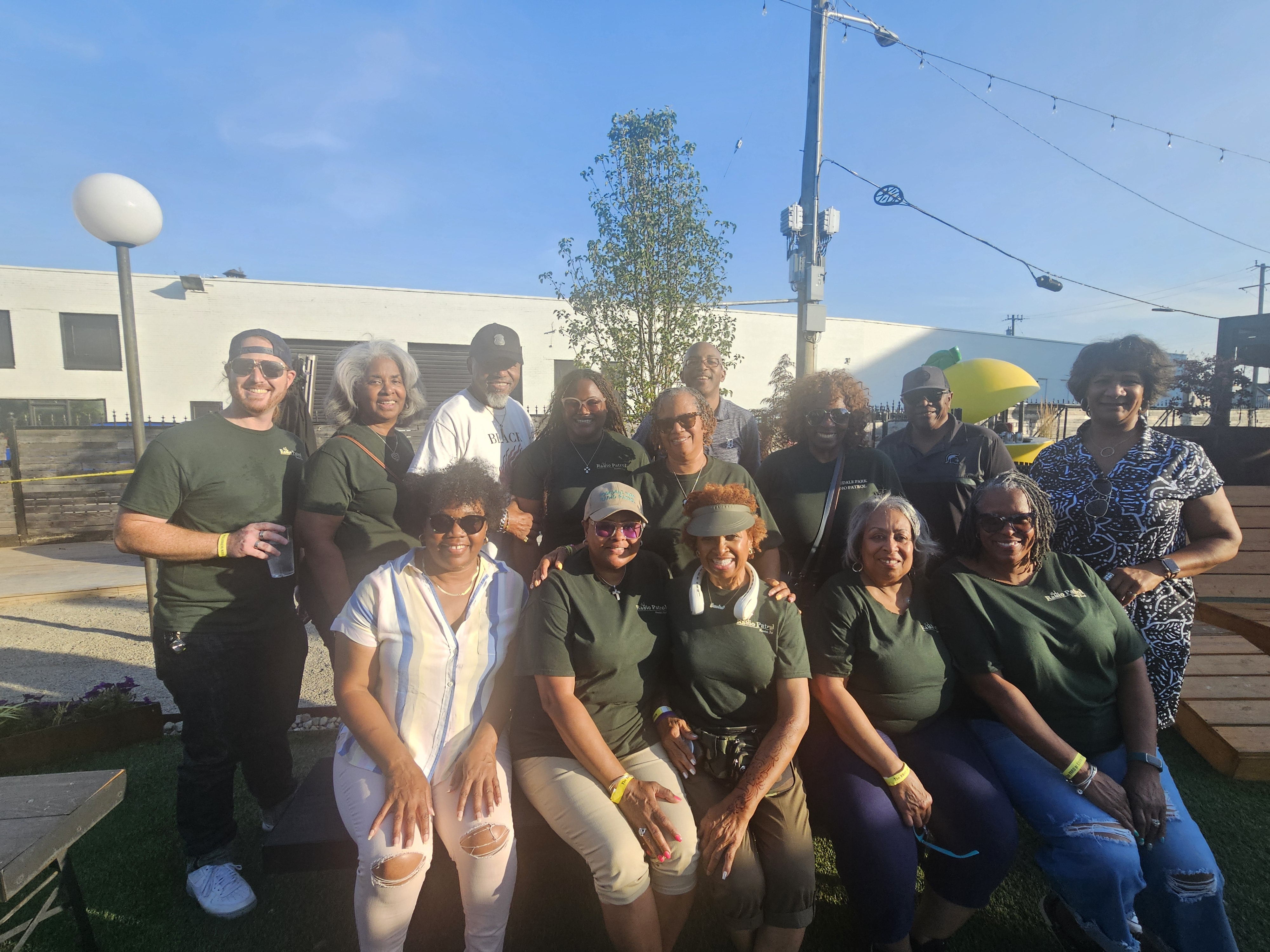 Detroit community group photo